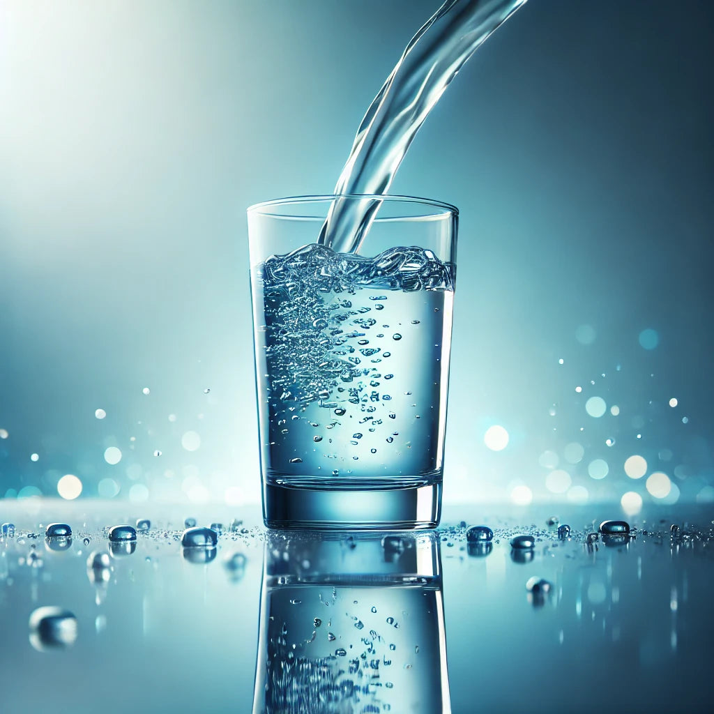 Clear Water Into Glass
