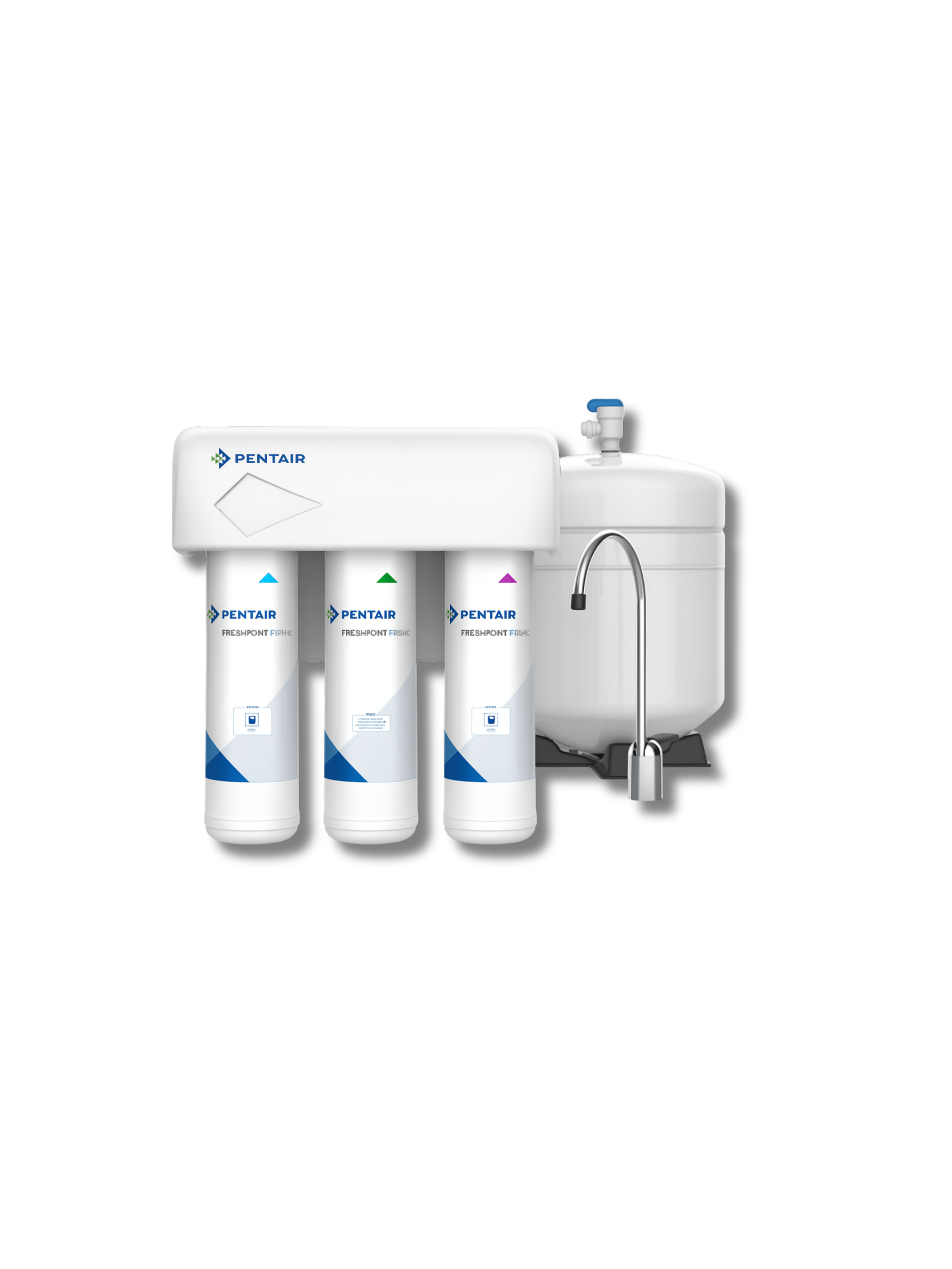 Pentair Freshpoint 3-Stage Reverse Osmosis System (GRO-350B) – Water ...