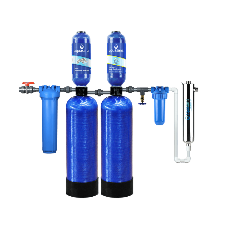 Rhino® Max Flow Whole House Water UV Filter System Home Water Filtration Removes 99% of Bacteria & Viruses