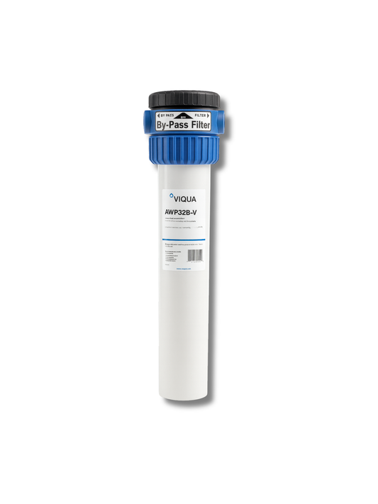 VIQUA AWP32B-V – 20" Slim Filter Housing with Valve-in-Head